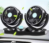 Dupli ventilator za auto - Dva ventilatora 12V - Dupli ventilator za auto - Dva ventilatora 12V
