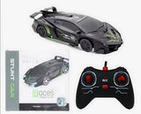 Lamborghini crni auto koji ide po zidu