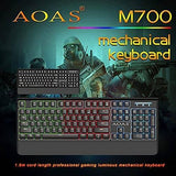 TASTATURA AOAS M-700/ mehanička RGB