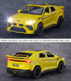 Lamborghini urus metalni autic