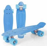 Penibord skejtbord - panny board - plavi sa svetlećim