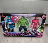 Avengers 3u1 Ironaman, Hulk i C. America