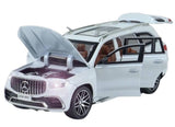 Mercedes GLS 63 metalni autić beli