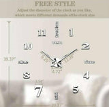 Zidni sat DIY CLOCK - rimski ili arapski brojevi