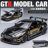 Nissan GTR metalni crni autić