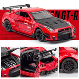 Nissan GTR metalni crveni autić - Nissan GTR metalni crveni autić