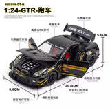 Nissan GTR metalni crveni autić - Nissan GTR metalni crveni autić