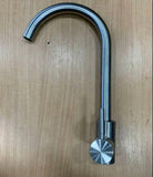 Visoka slavina od inox - a za lavabo ili sudoperu - dve cevi
