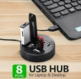 2.0 USB hub / spliter sa 8 USB ulaza / brzo punjenje