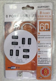 2.0 USB hub / spliter sa 8 USB ulaza / brzo punjenje