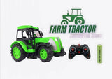 Traktor na daljinsko upravljanje zeleni