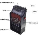 Flame heater / mini kamin za zid.grejalica - Flame heater / mini kamin za zid.grejalica