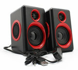PC zvucnici FT-165 / plava i crvena boja - PC zvucnici FT-165 / plava i crvena boja