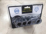 Razdelnik za auto punjač / splitrr za auto punjač 6 u 1 - Razdelnik za auto punjač / splitrr za auto punjač 6 u 1