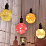 Ukrasni Luster lopta od konca Lampa od konca