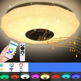 Blutut RBG i Bela Led Plafonjera sa Zvucnikom bluetooth 42cm - Ali tako
