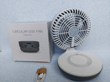 Preklopni USB stoni ventilator 19 cm precnik - Preklopni USB stoni ventilator 19 cm precnik