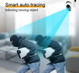 Kamera sijalica WiFi IP Rotirajuca audio za sijalicno grlo