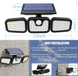 Solarna led lampa FL-1725A - Solarna led lampa FL-1725A