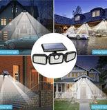 Solarna led lampa FL-1725A - Solarna led lampa FL-1725A