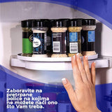 Rotirajuca polica Ugaona polica za zacine kupatlo - Rotirajuca polica Ugaona polica za zacine kupatlo