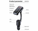 Transmiter za auto Y4 - blutut,fm,usb,punjač,modulator - Transmiter za auto Y4 - blutut,fm,usb,punjač,modulator