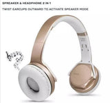 MH3 Bluetooth slušalice zlatne - MH3 Bluetooth slušalice zlatne