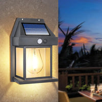Solarna zidna lampa sa senzorom pokreta