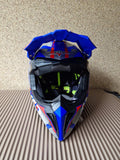 Moto cross kaciga za motor PLAVA