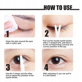 Nevidljiva prirodna traka za spuštene kapke - Ali tako