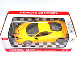 Automobil na daljinski zuti