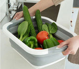 Sklopiva kuhinjska posuda sa odvodom