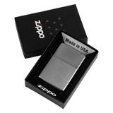 ZIPPO 205, metalni upaljač u poklon kutiji, sjajno metalni