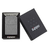 ZIPPO 121 FB, metalni upaljač u poklon kutiji, tamno metalni