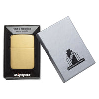 ZIPPO 1941 B, metalni upaljač u poklon kutiji, zlatni