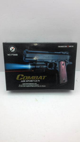 pistolj sa lampom,laserom i kuglicama