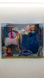 frozen lutka na belom konju