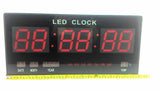 led digitalni sat sa datumom i tem