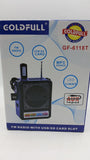 GF-6118T Zvučnik radio MP3/SD card AKCIJA-Zvučnik radio MP3