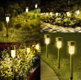 Set Solarnih Baštenskih LED Lampi - 10 Komada