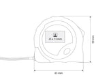 METRIX MINI, metar, 3 m, žuti