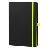 CODE BLACK, notes a5, neon žuti