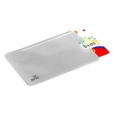 COVER, držač za kartice sa rfid zaštitom, srebrni