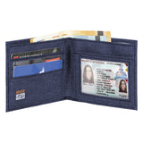 CASH PLUS, rfid novčanik, plavi