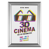 SNAP FRAME A1, aluminijumski reklamni ram, srebrni