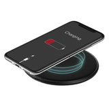 PAD, bežični punjač za mobilne telefone, crni