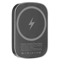 BOUNCE, pomoćna baterija sa magnetom kapaciteta 5000 mah, u poklon kutiji, tamno siva