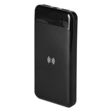 COMO W, pomoćna baterija, 8.000 mah, bežično punjenje, crna