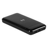 COMO W, pomoćna baterija, 8.000 mah, bežično punjenje, crna