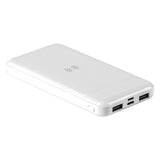 COMO W, pomoćna baterija, 8.000 mah, bežično punjenje, bela